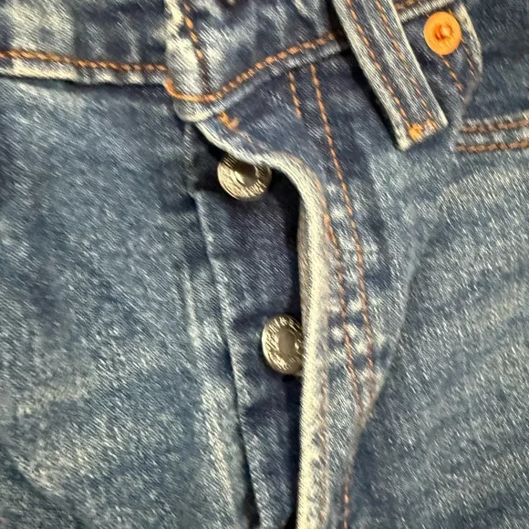 LEVI STRAUSS Classic Blue Denim Jeans - Picture 4 of 12
